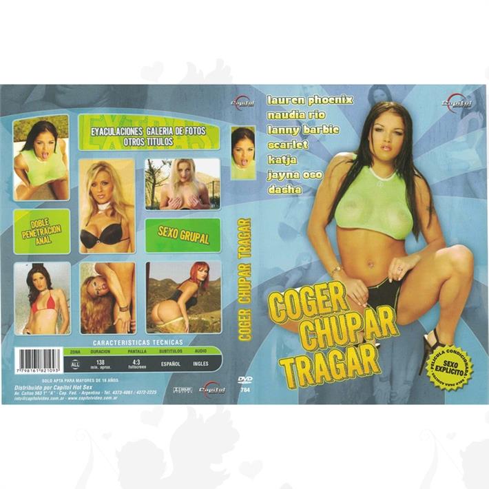Pelicula DVD: COGER TRAGAR CHUPAR