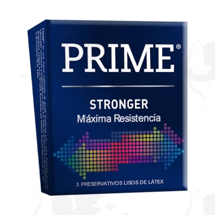 Cód: FP STRONGER - Preservativos Prime Stronger - $ 450
