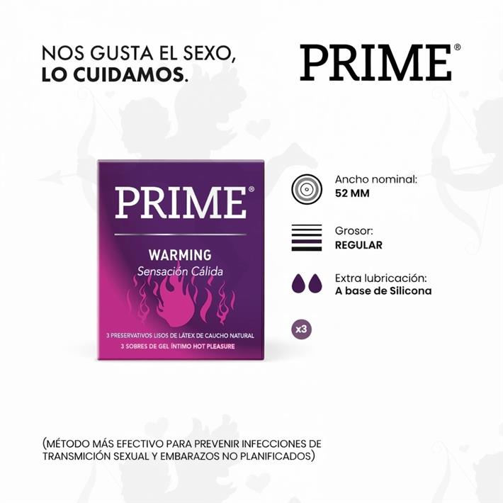Preservativo Prime Warming