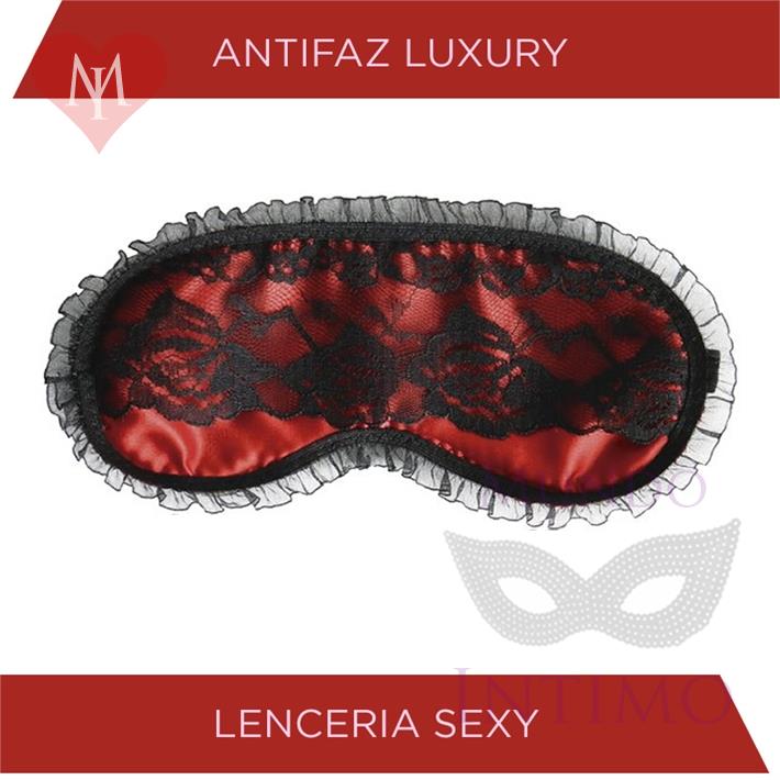  Antifaz luxury rojo 