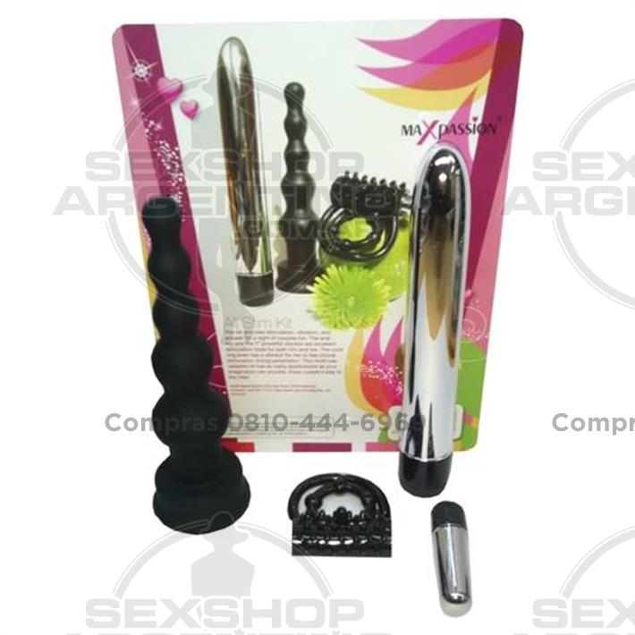 Productos eróticos, Importados en 2016 - Kit Completo rígido - anal y anillo