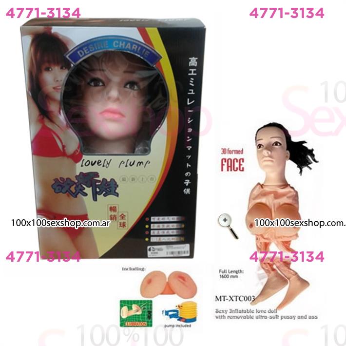 Cód: CA IMA312 - Muñeca inflable Real Love doll 3D face - $ 139600