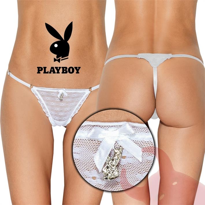  Colaless string de tul con volados blanca 