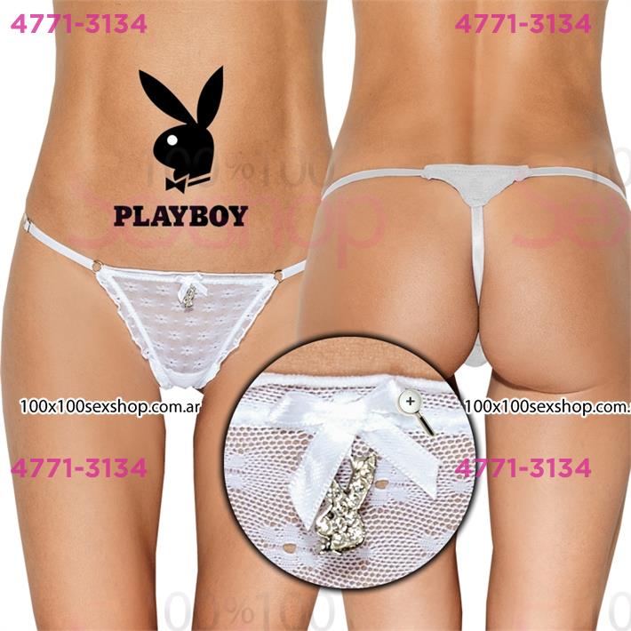 Colaless string de tul con volados blanca