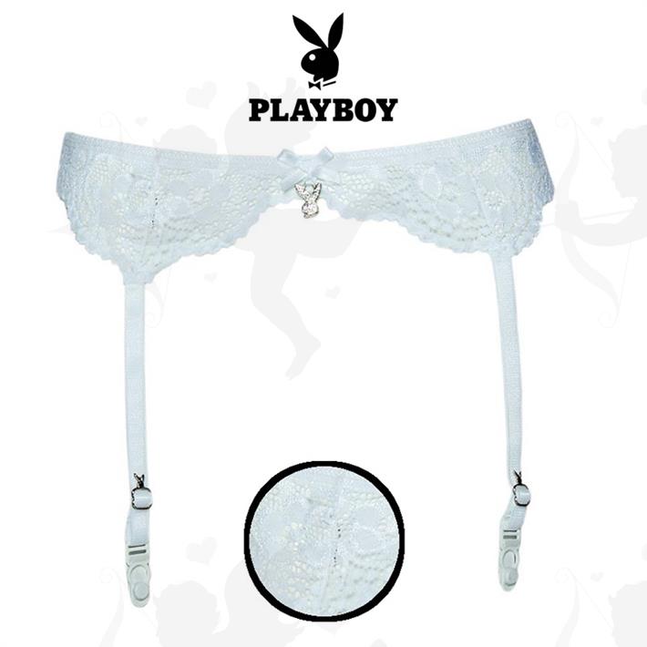 Cód: K1882F-B - Portaligas premium blanco Playboy - $ 4020