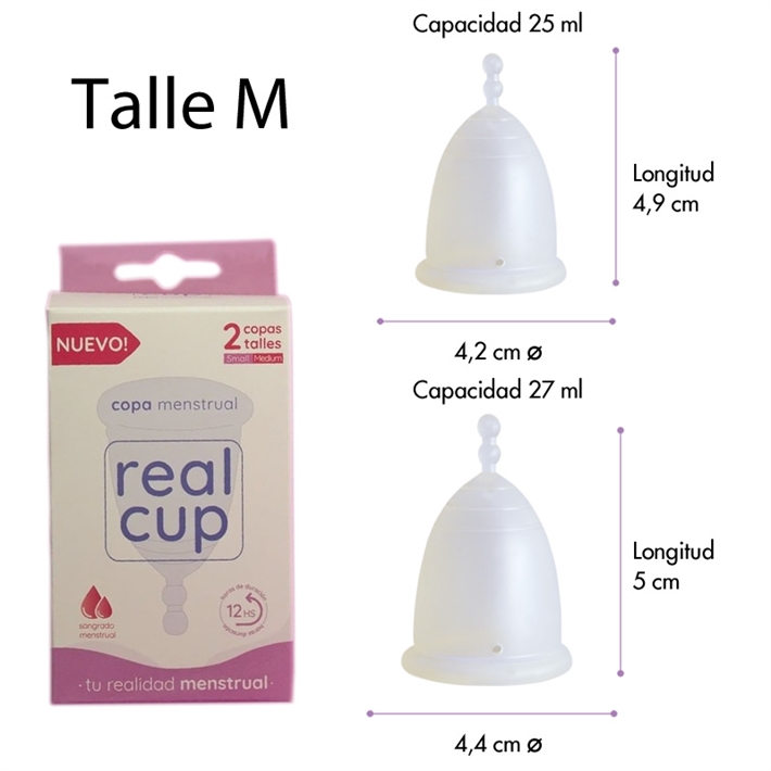 Kit de copas menstruales MediumEAN: 7798297919336