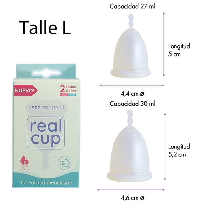 Kit de copas menstruales LargeEAN: 7798297919343