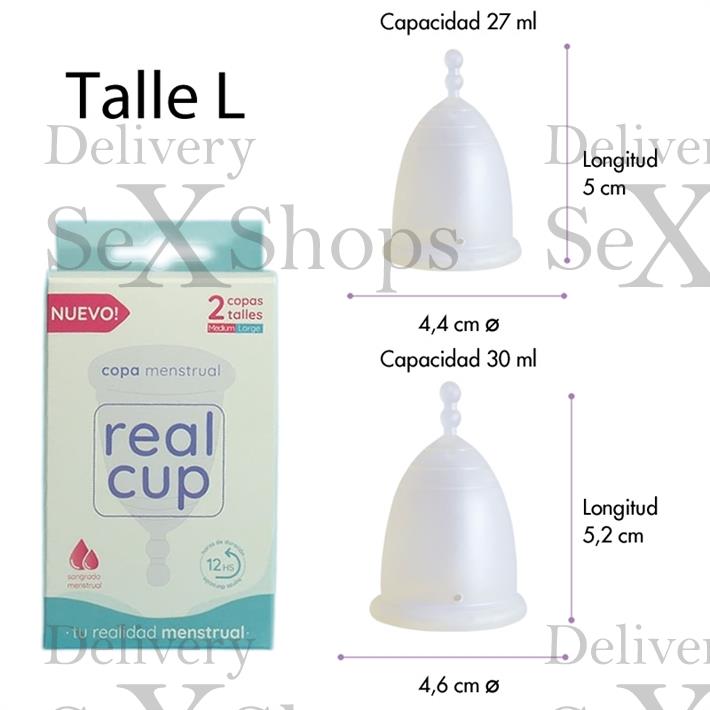 Kit de copas menstruales Large