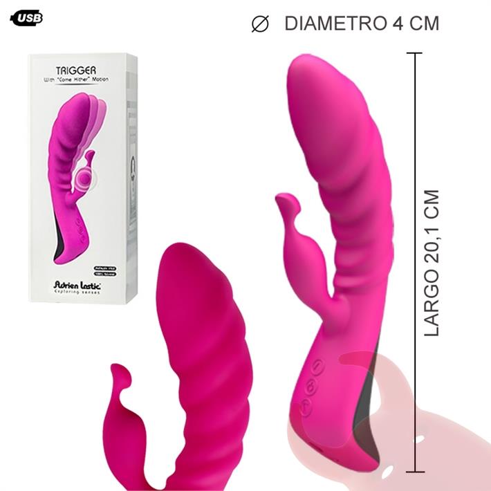  Estimulador de clitoris y punto g USB 