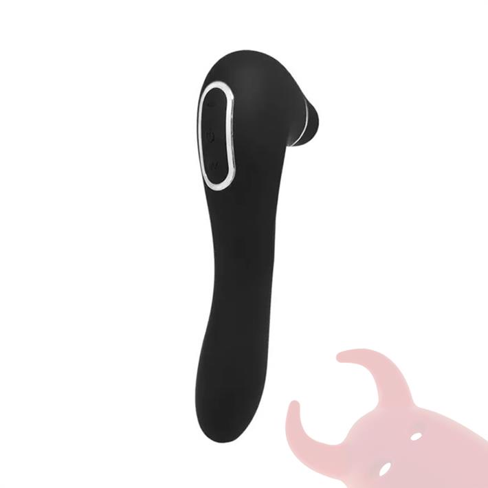 Smoooch Black - Succionador de clitoris con carga USB