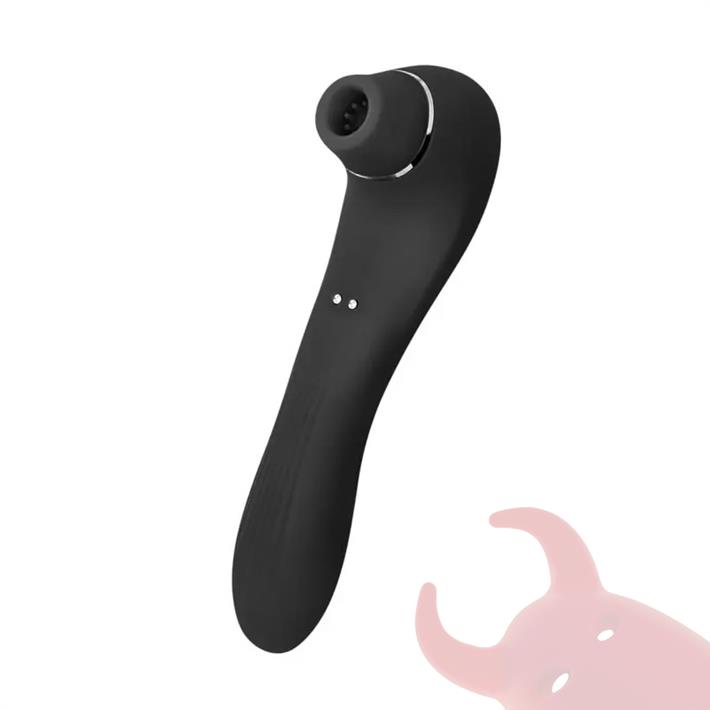 Smoooch Black - Succionador de clitoris con carga USB