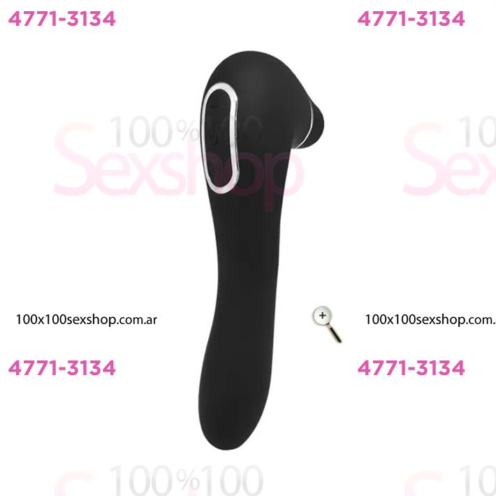 Cód: CA SS-AD-11319 - Smoooch Black - Succionador de clitoris con carga USB - $ 100500
