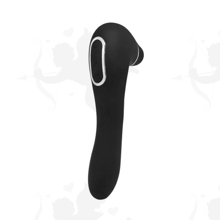 Smoooch Black - Succionador de clitoris con carga USB