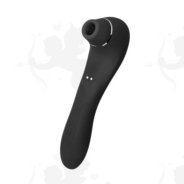 Smoooch Black - Succionador de clitoris con carga USB