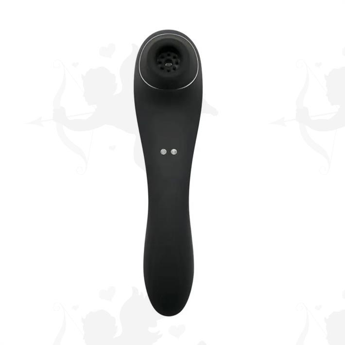 Smoooch Black - Succionador de clitoris con carga USB
