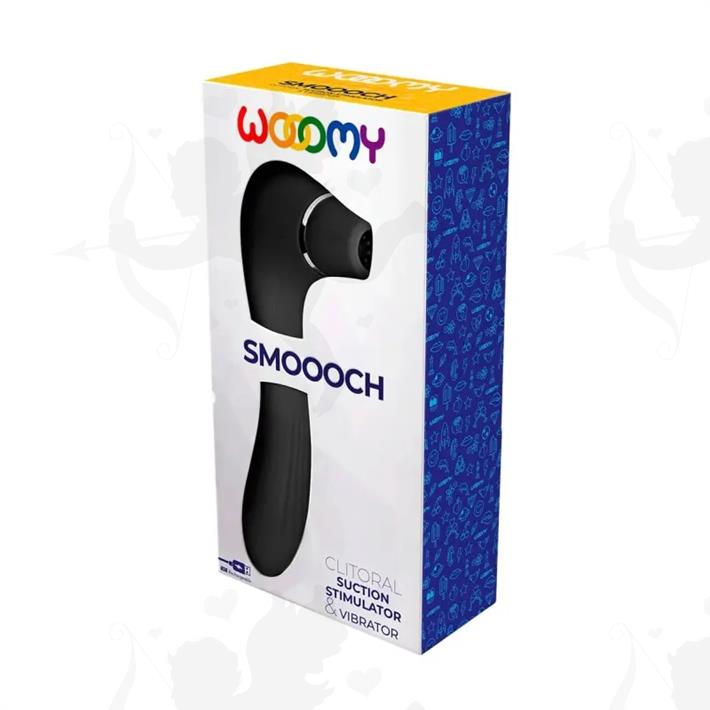 Smoooch Black - Succionador de clitoris con carga USB