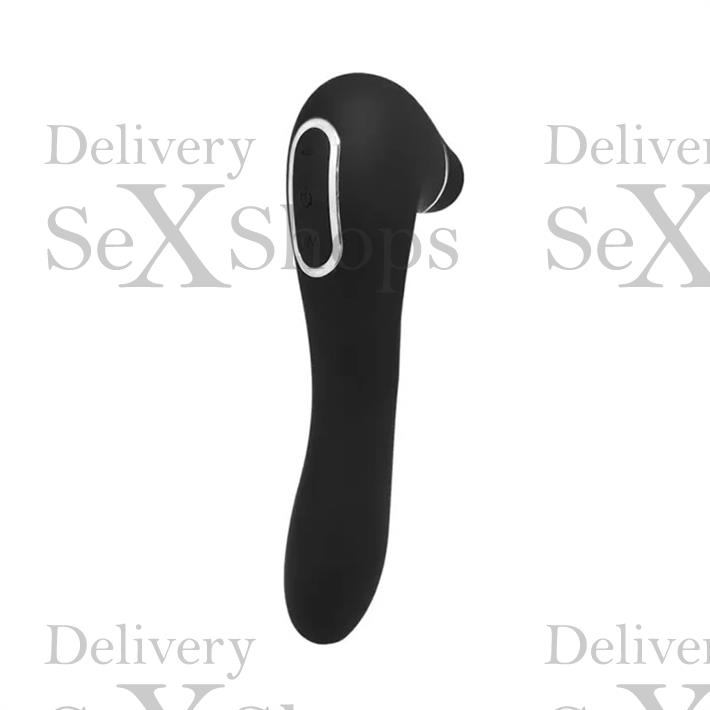 Smoooch Black - Succionador de clitoris con carga USB