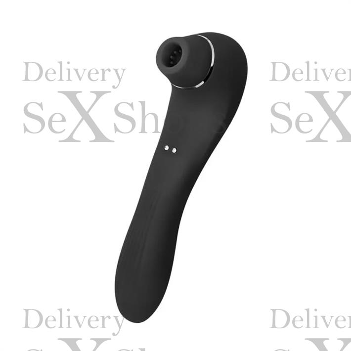 Smoooch Black - Succionador de clitoris con carga USB