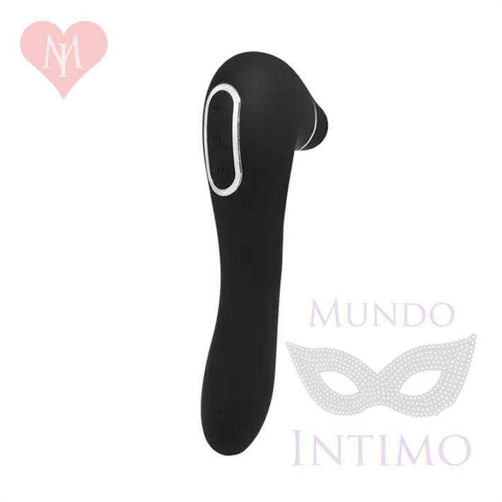 Smoooch Black - Succionador de clitoris con carga USB