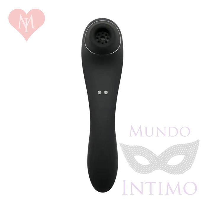 Smoooch Black - Succionador de clitoris con carga USB