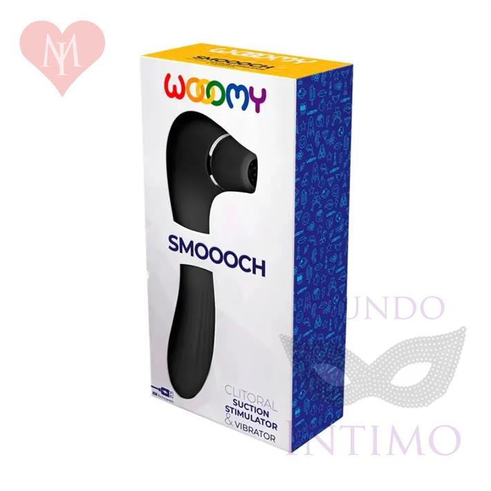 Smoooch Black - Succionador de clitoris con carga USB