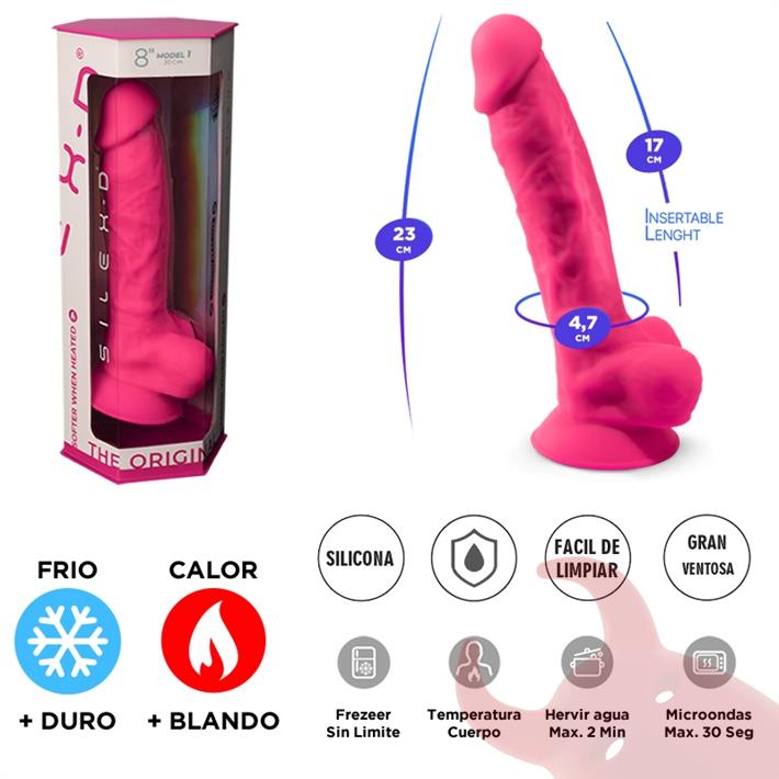 THE ORIGIN - Dildo de Silicon Termorreactivo (Modelo 9