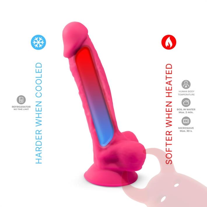 THE ORIGIN - Dildo de Silicon Termorreactivo (Modelo 9