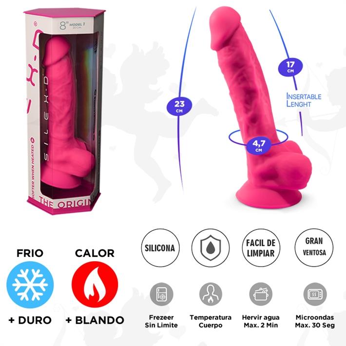 THE ORIGIN - Dildo de Silicon Termorreactivo (Modelo 9