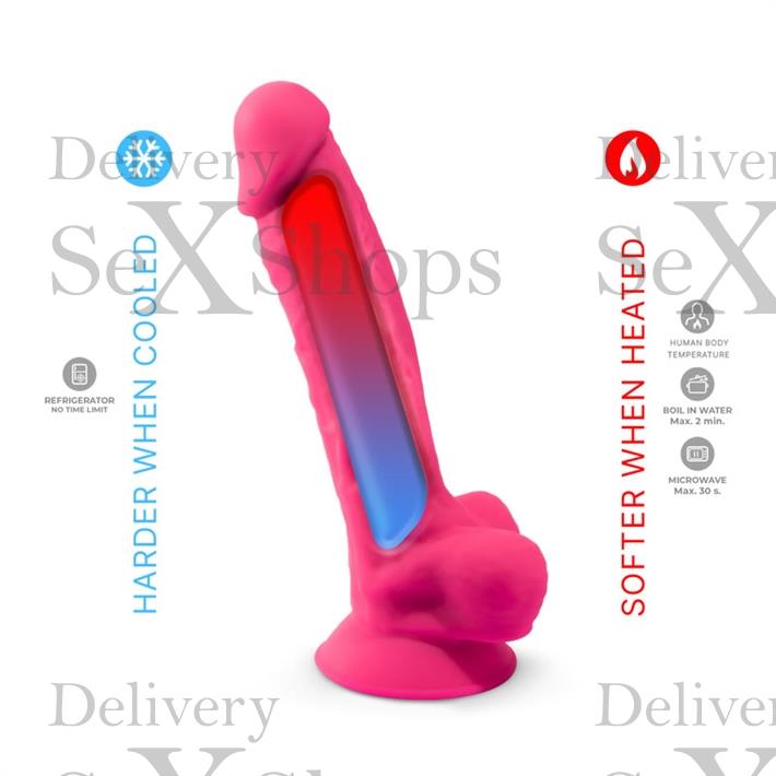 THE ORIGIN - Dildo de Silicon Termorreactivo (Modelo 9