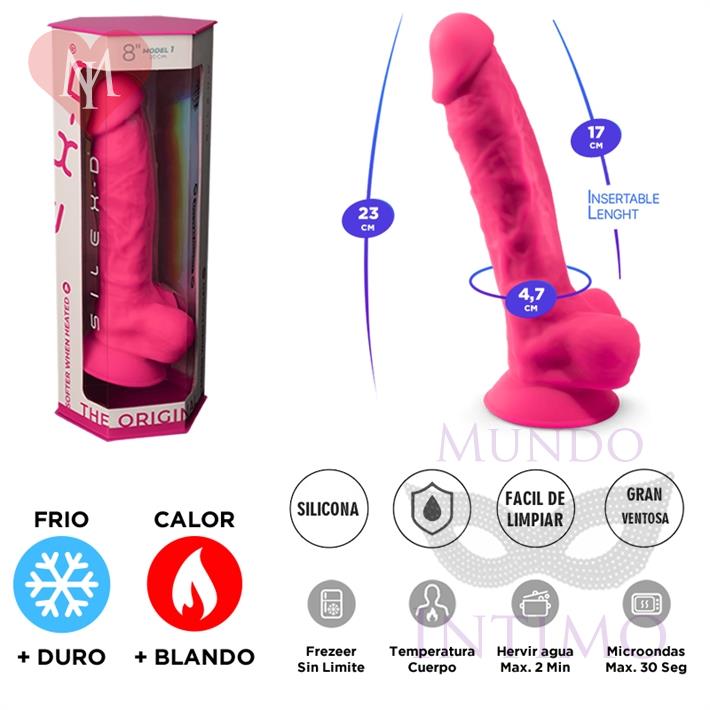  THE ORIGIN - Dildo de Silicon Termorreactivo (Modelo 9