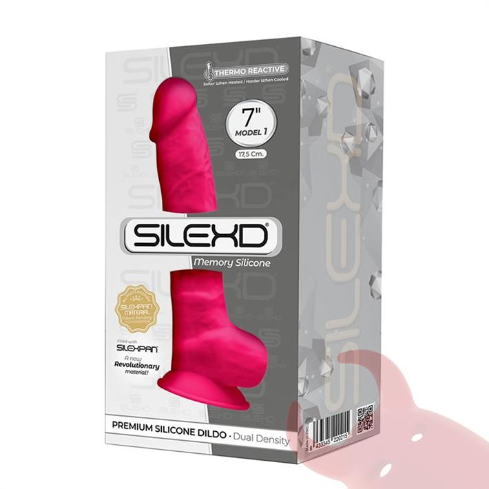 Dildo Rosa Premium Real Skin Model 1 de 18 centimetros con ventosa
