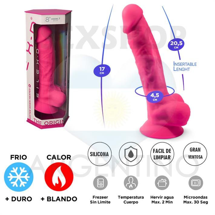THE ORIGIN - Dildo Termorreactivo de Silicona Premium (Modelo 8
