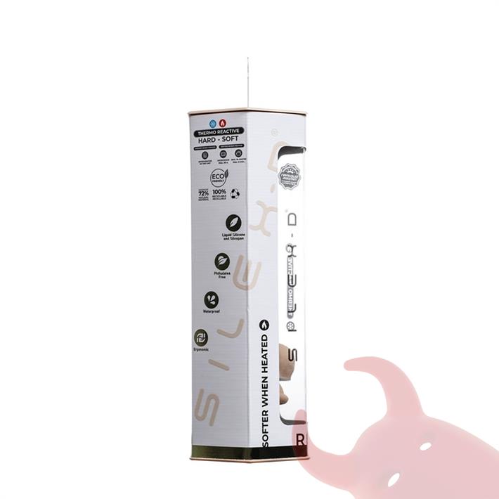 Real Skin Model 1 - Dildo con funcion Termoreactiva de Silicona Líquida de 18 cm