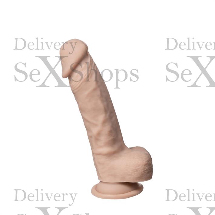 Real Skin Model 1 - Dildo con funcion Termoreactiva de Silicona Líquida de 18 cm