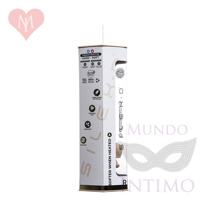 Real Skin Model 1 - Dildo con funcion Termoreactiva de Silicona Líquida de 18 cm