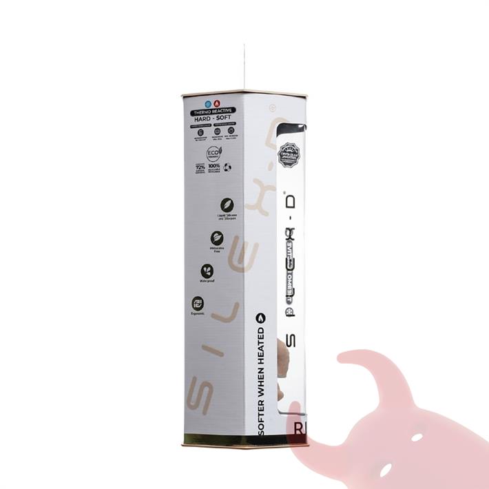 Real Skin Model 1 - Dildo Termoreactivo de Silicona de 20 cm