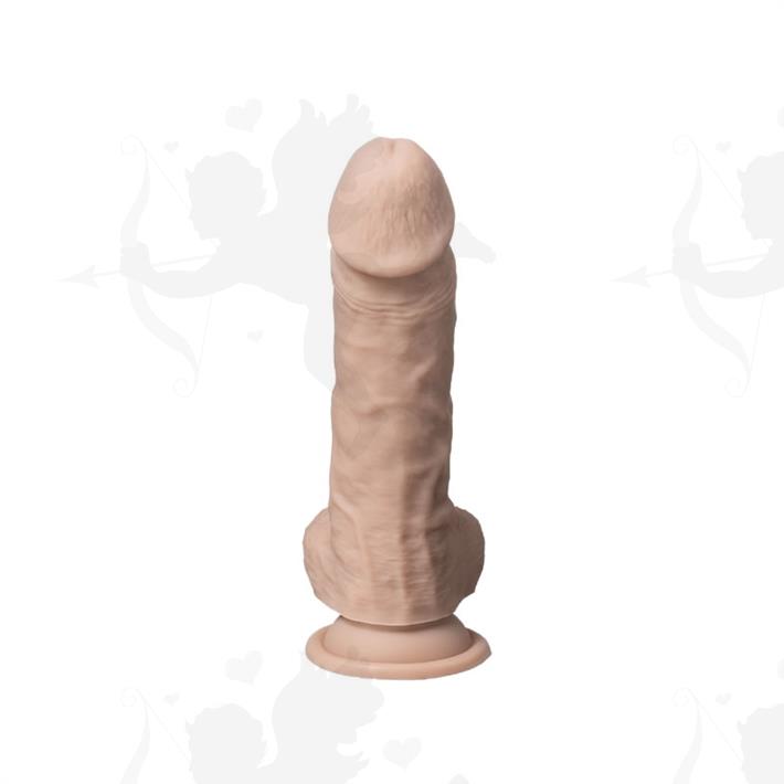 Real Skin Model 1 - Dildo Termoreactivo de Silicona de 20 cm
