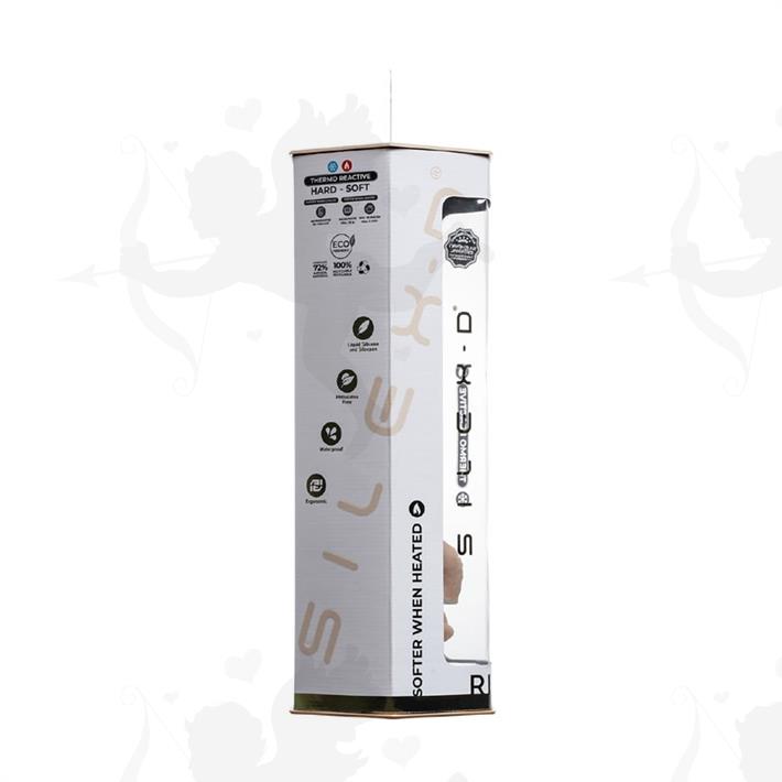 Real Skin Model 1 - Dildo Termoreactivo de Silicona de 20 cm