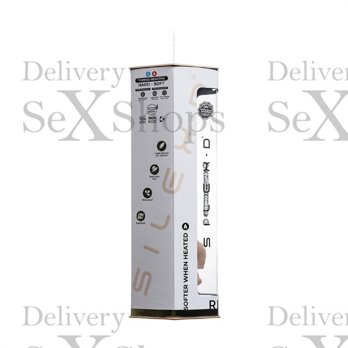 Real Skin Model 1 - Dildo Termoreactivo de Silicona de 20 cm