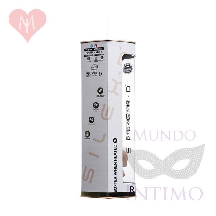 Real Skin Model 1 - Dildo Termoreactivo de Silicona de 20 cm