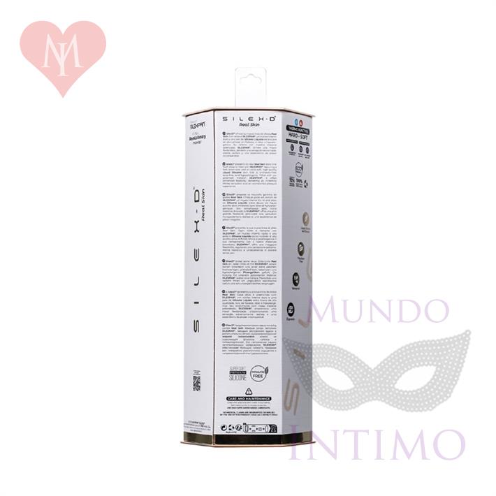 Real Skin Model 1 - Dildo Termoreactivo de Silicona de 20 cm