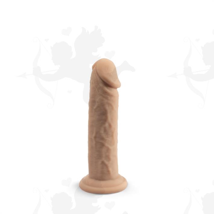 Real Skin Model 2 - Dildo Termorreactivo de Silicona Líquida de 15 cm