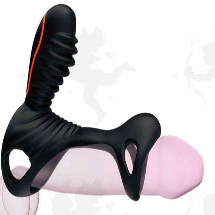 Gladiator max anillo doble estimulacion vaginal y clitorial USB