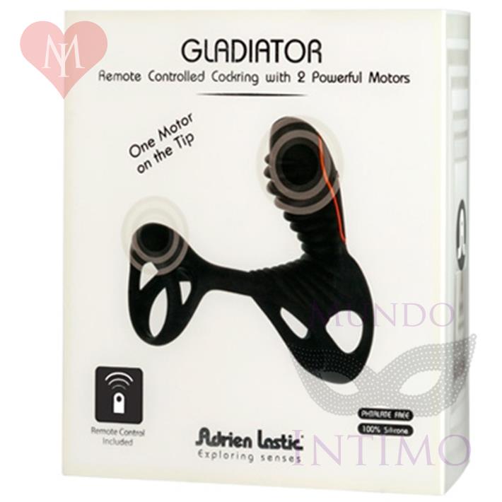 Gladiator max anillo doble estimulacion vaginal y clitorial USB