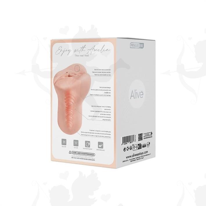 Amelia Masturbador Super Realista con Vagina en silicona de grado Medico