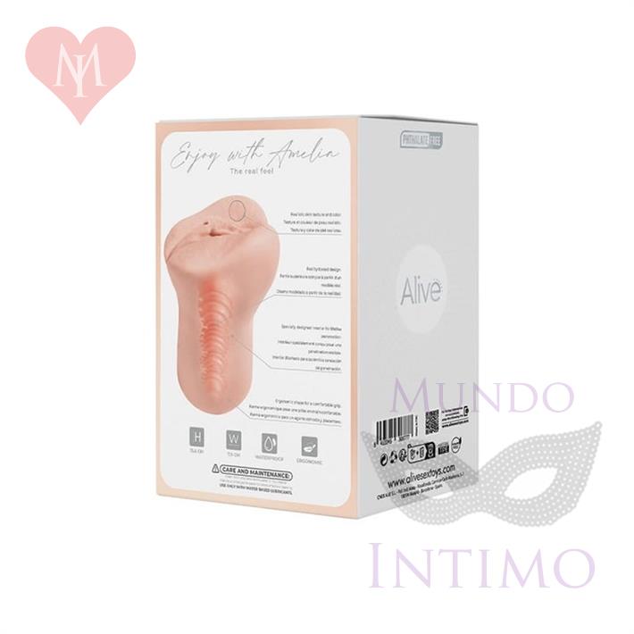 Amelia Masturbador Super Realista con Vagina en silicona de grado Medico