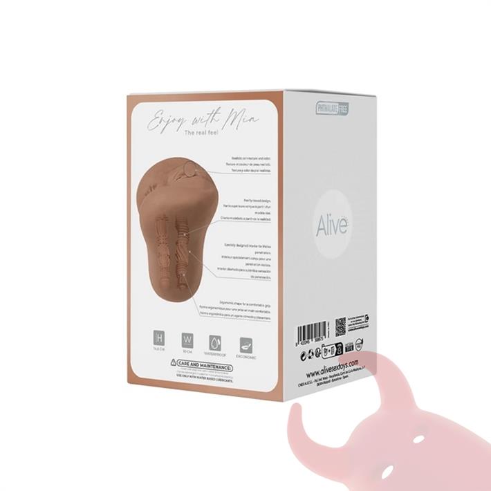 Mia Masturbador Super Realista con Vagina y Ano 