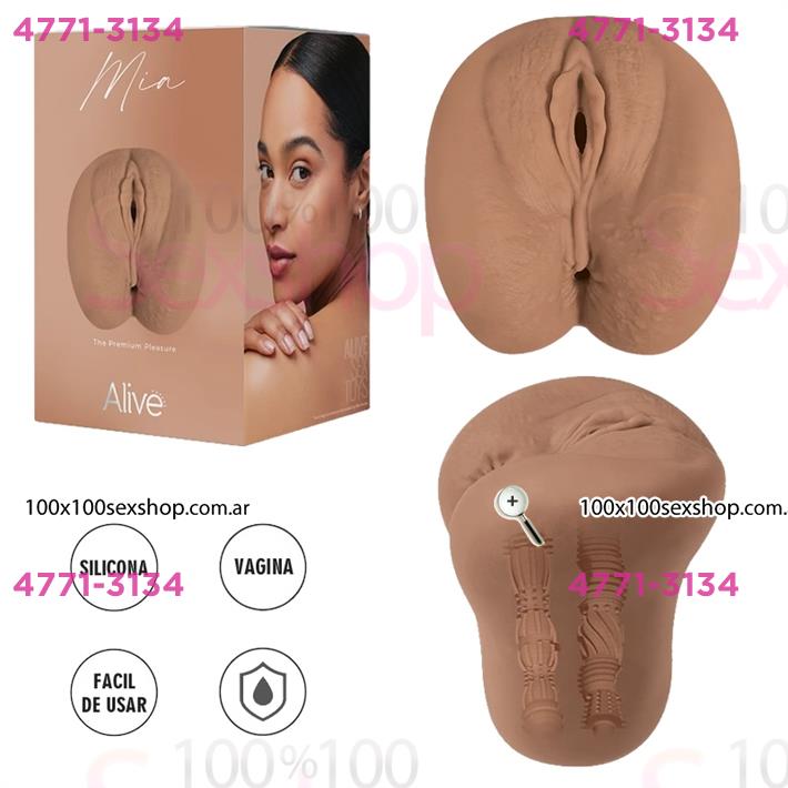 Cód: CA SS-AD-30897 - Mia Masturbador Super Realista con Vagina y Ano  - $ 62000