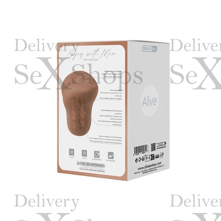 Mia Masturbador Super Realista con Vagina y Ano 