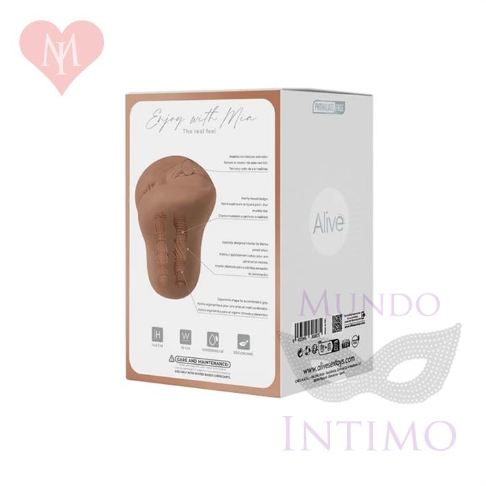 Mia Masturbador Super Realista con Vagina y Ano 